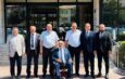 Tokat konfederasyonu Genel başkanı Sayın Ahmet Yılmaz ve beraberindeki heyet  Türkiye Tes iş Genel Başkan yardımcısı Hemşehrimiz Sayın Hüseyin Özil beyi makamında ziyaret